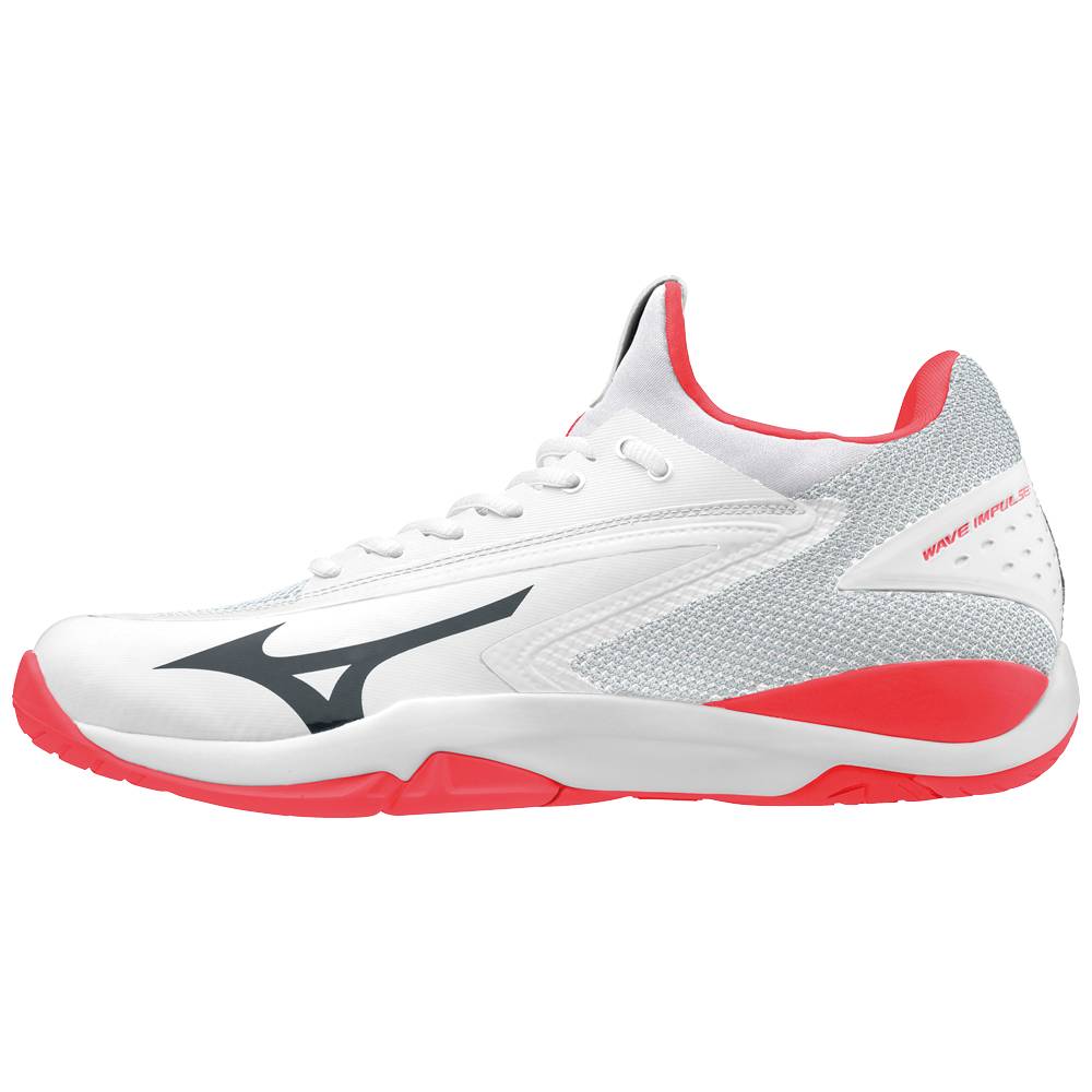 Zapatillas Tenis Mizuno Wave Impulse Mujer Blancas/Coral Comprar ESDV-21738